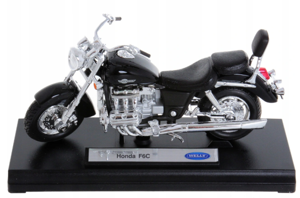 WELH19660PWD - Moto HONDA F6C Valkyrie noire - 1