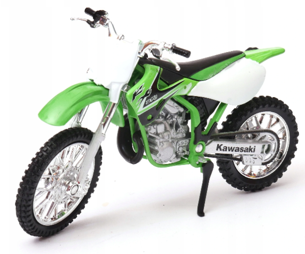 WELK19660PWD - Moto de cross KAWASAKI KX250 2002 verte et blanche - 1