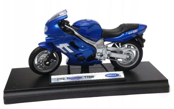 WEL12177 - Moto TRIUMPH  TT600 bleue - 1