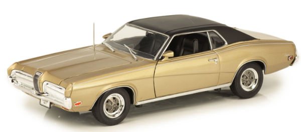 WEL12521W - MERCURY Cougar XR7 1970 dorée - 1