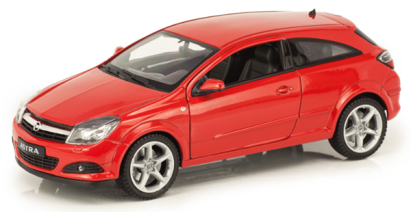 WEL12563W - OPEL Astra GTC 2005 rouge - 1