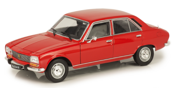 WEL18001W - PEUGEOT 504 1975 rouge - 1