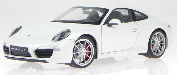 WEL18047WD - PORSCHE 911 Carrera S 2012 blanche - 1