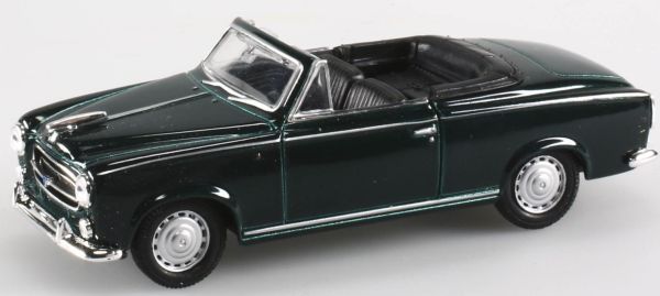 WEL18683 - PEUGEOT 403 cabriolet ouvert vert métal foncé jouet à friction - 1