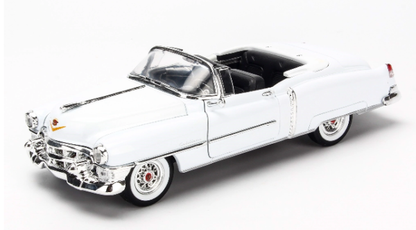 WEL22414WC - CADILLAC Eldorado 1953 cabriolet ouvert blanc - 1