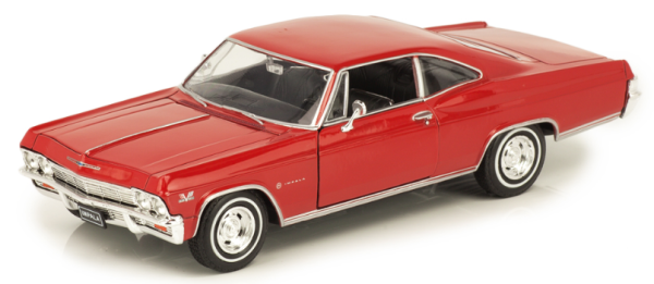WEL22417W - CHEVROLET Impala SS 396 1965 rouge - 1