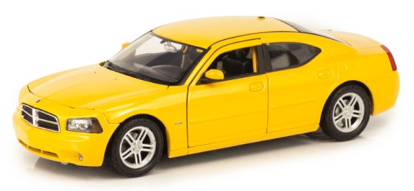 WEL22476S-W - DODGE Charger R/T 2006 jaune - 1