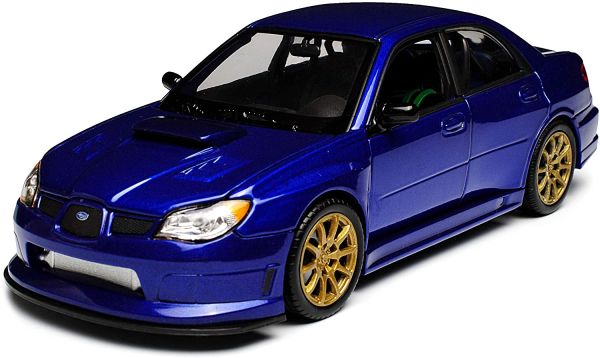 WEL22487NS-WB - SUBARU Impreza Performance 2005 bleue jantes or - 1