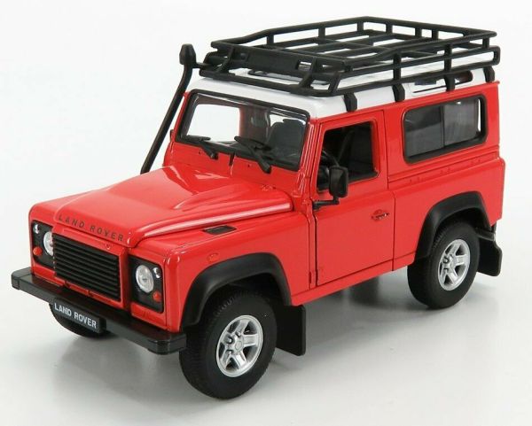 WEL22498SP-W - LAND ROVER defender 1984 rouge - 1