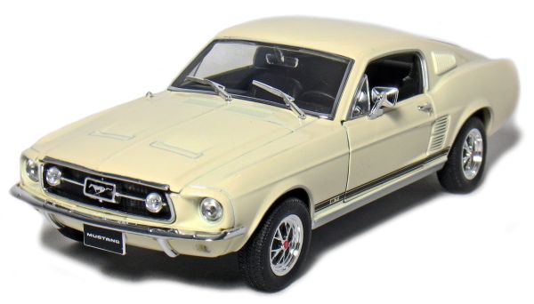 WEL22522WB - FORD Mustang GT 1967 blanche - 1
