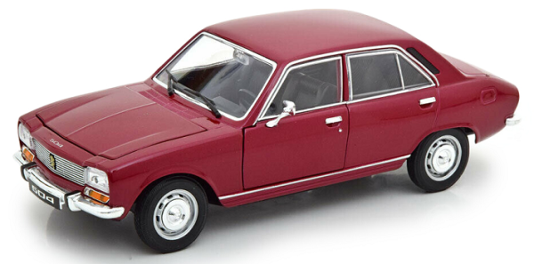 WEL24001WD - PEUGEOT 504 1975 bordeau - 1
