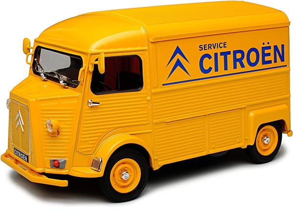 WEL24019WB - CITROEN Type H 1962 jaune Service Citroen - 1