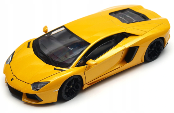 WEL24033WB - LAMBORGHINI Aventador LP700-4 2011 jaune - 1