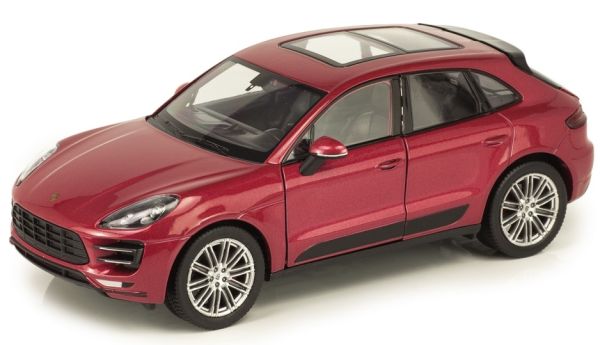 WEL24047WB - PORSCHE Macan Turbo 2014 rouge métallisée - 1