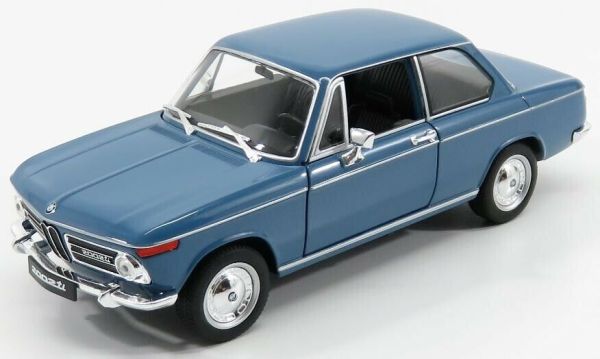 WEL24053WC - BMW 2002 TI 2 portes 1966 bleue - 1