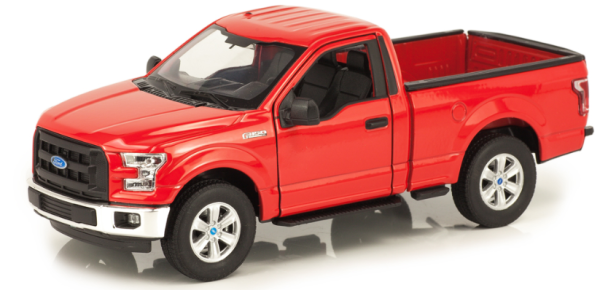 WEL24063W - FORD F-150 Regular Cab pick-up 2015 rouge - 1