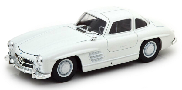 WEL24064WB - MERCEDES BENZ 300SL 1954 blanche - 1