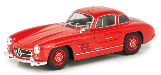 WEL24064WR - MERCEDES BENZ 300SL 1954 rouge - 1