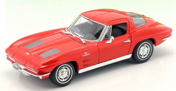 WEL24073W - CHEVROLET Corvette 1963 rouge - 1