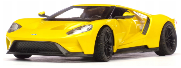 WEL24082W - FORD GT 2017 jaune - 1