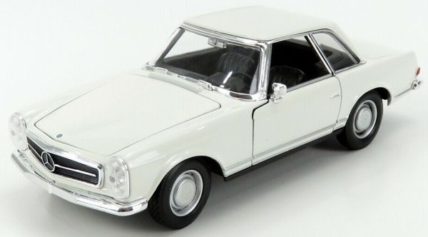 WEL24093WB - MERCEDES BENZ 230SL 1963 blanche - 1