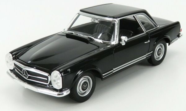 WEL24093WC - MERCEDES BENZ 230SL 1963 noire - 1