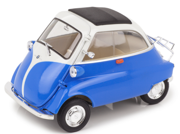 WEL24096WC - BMW Isetta bleu et blanc - 1