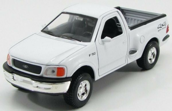 WEL29391WB - FORD F-150 Regular Flareside pick-up 4x4 1998 blanc - 1