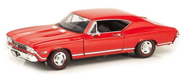 WEL29397W - CHEVROLET Chevelle SS 396 1968 rouge - 1