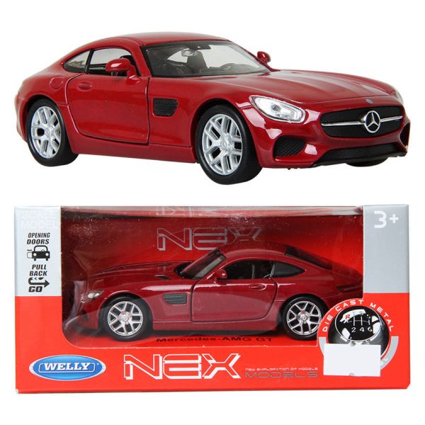 WEL49720AMGGT - MERCEDES AMG GT ROUGE - 1