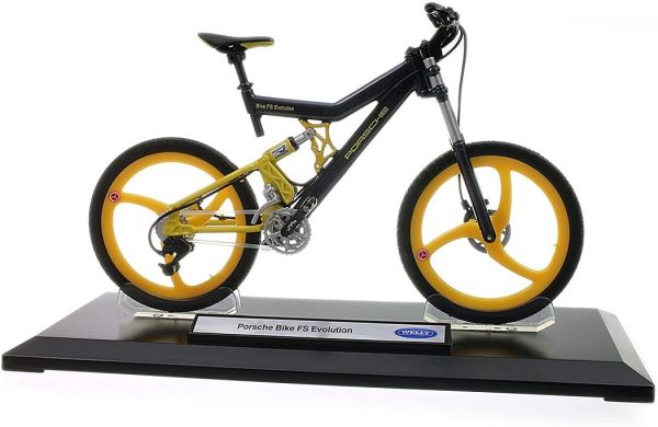 WEL62570PWA - VTT PORSCHE Bike FS Evolution jaune et noir - 1