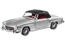 WEL701204G - MERCEDES BENZ 190sl 1955 cabriolet fermé gris modèle à friction - 1