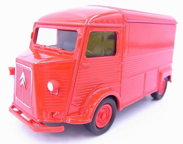 WELCI49720WC - CITROEN Type H fourgon 1962 rouge modèle à friction - 1