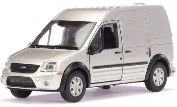 WELFO49720W - FORD Transit Connect utilitaire gris modèle à friction - 1