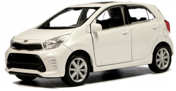 WELKI49720W - KIA Picanto 2017 blanche modèle à friction - 1