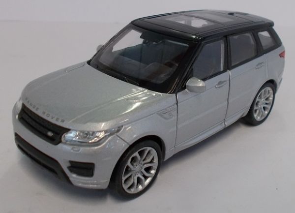 WELLR49720WC - LAND ROVER Range Rover Sport gris toit noir voiture à friction - 1