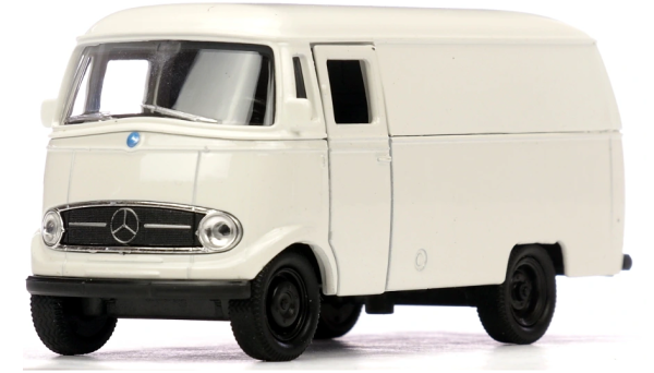 WELMB49720WC - MERCEDES BENZ L319 utilitaire crème modèle à friction - 1