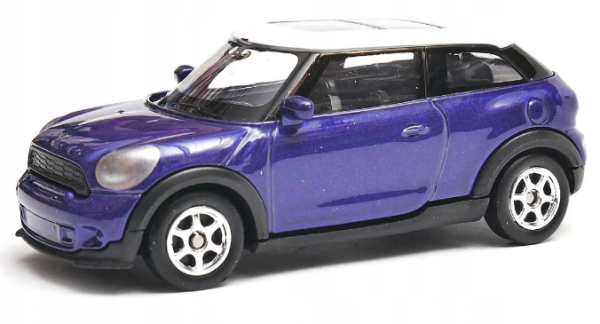 WELMC52020W - MINI COOPER S Paceman bleue toit blanc - 1