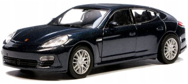 WELPO49720WB - PORSCHE Panamera S bleue métallisée modèle à friction - 1