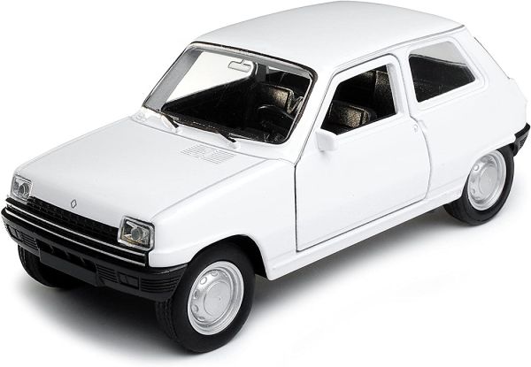 WELRE49720WC - RENAULT 5 blanche modèle à friction - 1
