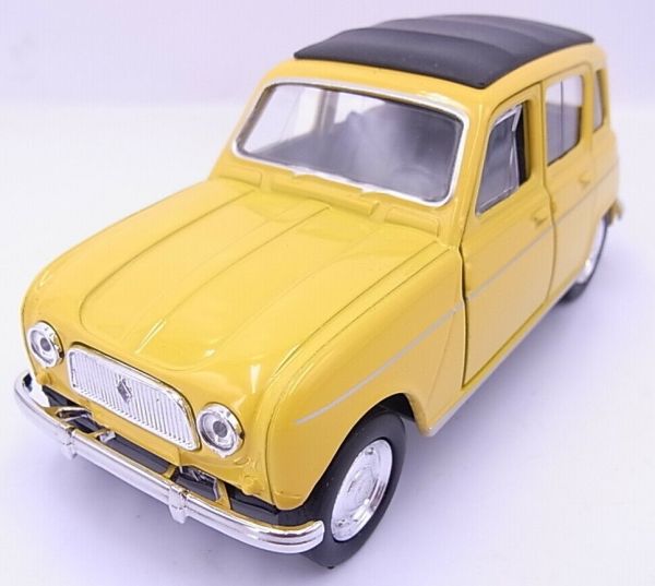 WELRE49720WF - RENAULT 4L 1961 jaune modèle à friction - 1