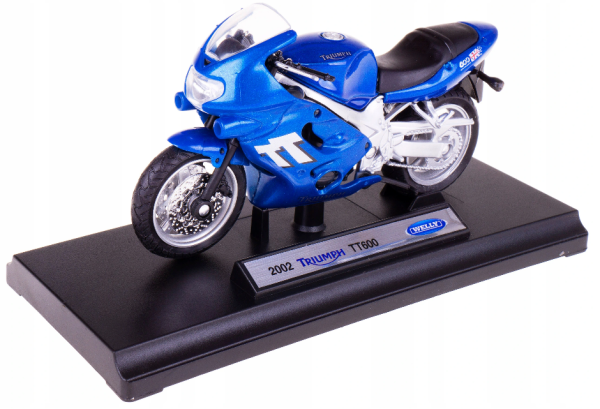 WELTR19660PWD - Moto TRIUMPH TT600 2020 bleue métallisée - 1