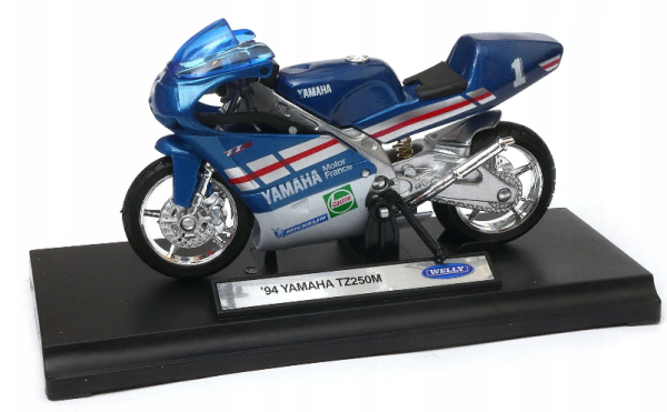 WELY19660PWF - Moto YAMAHA TZ250M 1994 #1 Yamaha Motor France bleue métallisée - 1