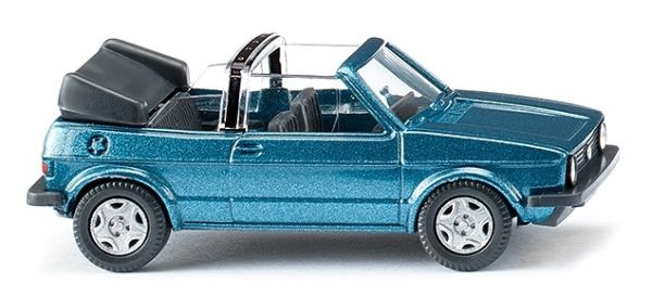 WIK004604 - VW Golf I Cabriolet - Bleu métallique - 1