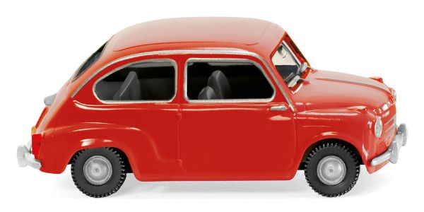 WIK009904 - FIAT 600 Rouge - 1