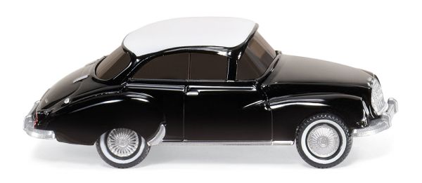 WIK012501 - DKW coupé avec toit blanc Noir - 1