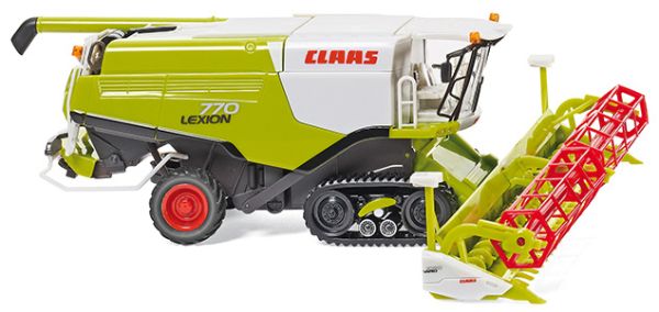 WIK038912 - CLASS LEXION 770TT sur chenille avant barre de coupe démontable - 1