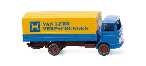 WIK043701 - MERCEDES BENZ 1317 porteur baché 4x2 Van Leer Verpackungen - 1