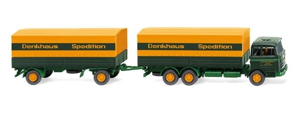 WIK045601 - MB 2223 porteur 6x2 avec remorque 2 Essieux DENKHAUS - 1