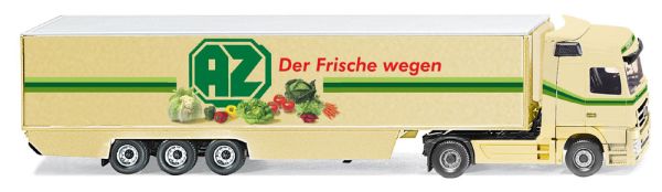 WIK052804 - MERCEDES BENZ Actros 4X2 avec semi frigorifique 3 essieux AZ Der Frische Wegen - 1
